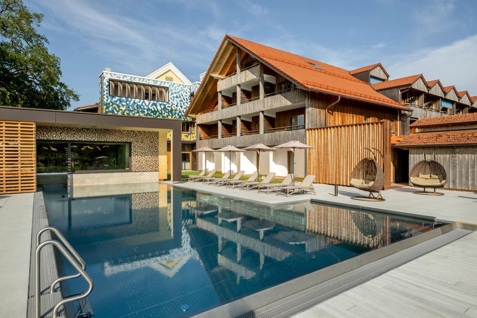 Hotel Am Haslinger Hof Бад-Фюссинг Экстерьер фото